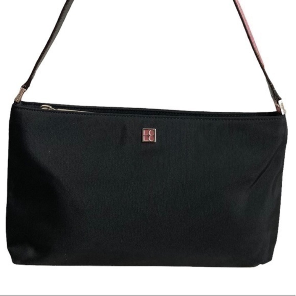 Kate spade nylon and leather trimmed mini bag